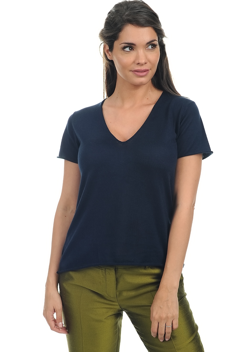 Cotton Giza 45 ladies cashmere cotton orly navy m